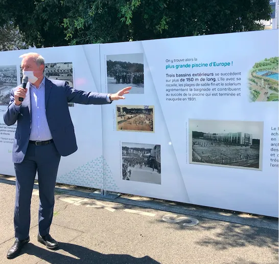 Lancement officiel de la démolition de l'ancien Parc des expositions de Toulouse par Jean-Luc Moudenc, Kansei TV