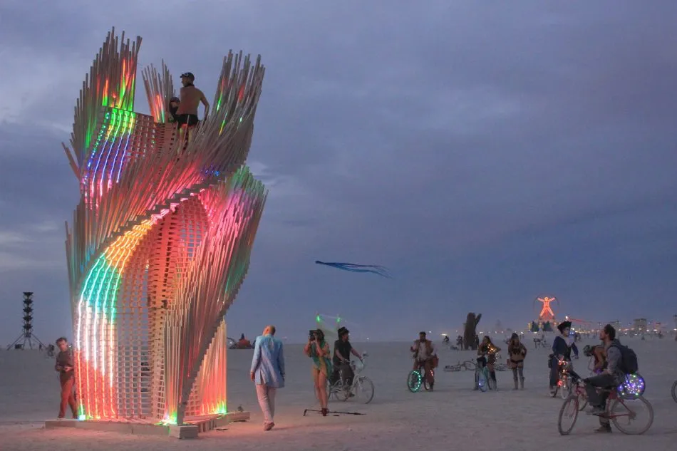 burning man, Arthur Mamou-Mani, architecte