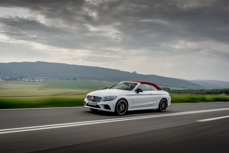 mercedes, cabriolet, kansei