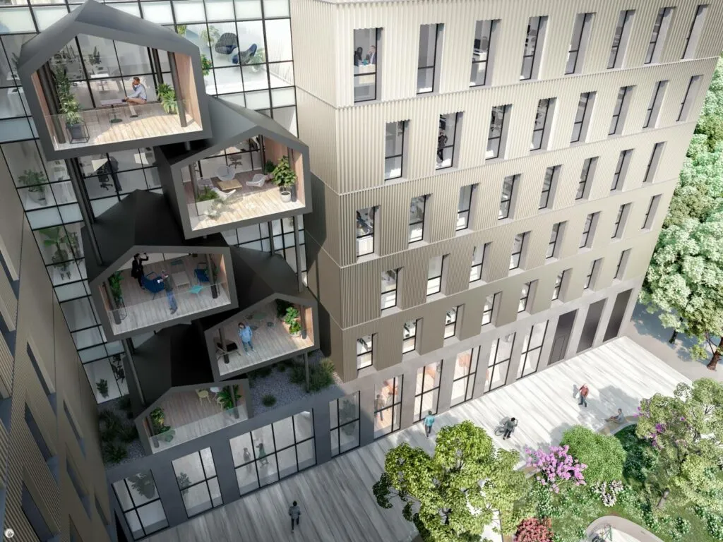 Montpellier le plus grand immeuble à structure bois d’Occitanie - Kansei TV
