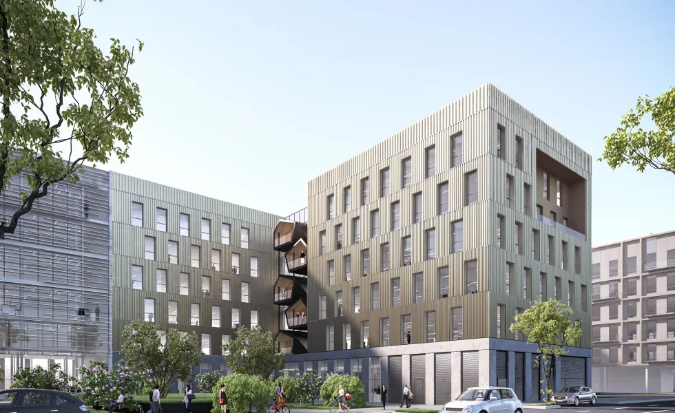 Montpellier le plus grand immeuble à structure bois d’Occitanie - Kansei TV