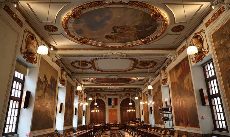 La salle du Conseil municipal du Capitole à Toulouse Avant travaux
©Toulouse Mairie - Métropole