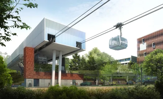 Téléphérique urbain Toulouse, Tisséo, Kansei TV