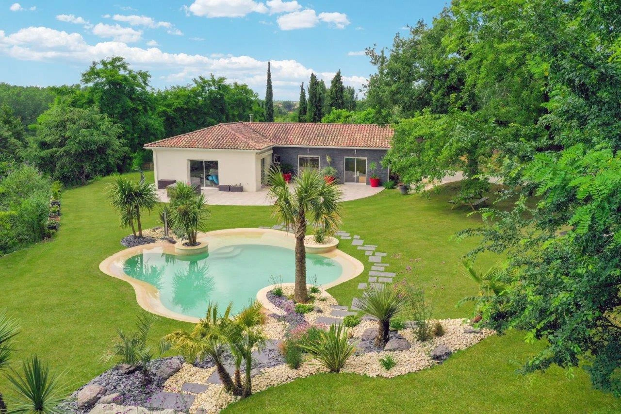 kansei-tv_annu-entr_creaconceptjardin_7 creaconcept jardin paysagiste toulouse balma lavaur exterieur piscine villa paysage kansei tv